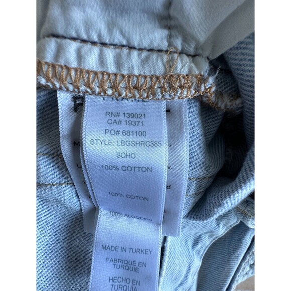 Frame Le Brigette Short denim  SOHO Distressed Women Size 26 - Picture 6 of 7
